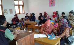 anggota peserta yg hadir dari orangtua murid TK Ds   Bangbayang